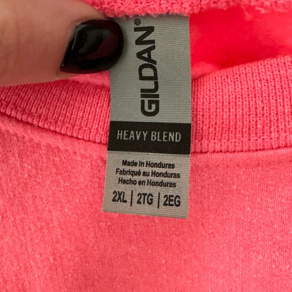 2XL Mean Ghouls Hot Pink Crew Neck - Picture 3 of 4